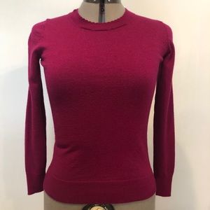 Banana Republic Fuchsia Merino Wool Sweater (S)